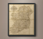 1852 Map of Ireland
