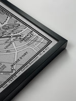 1950s Guilmin's Parisian Métro Map