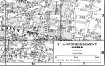 Paris 9th Arrondissement Map - Opera