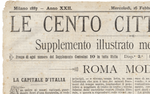 Vintage Italian Newspaper - Roma Moderna Full Cover 1