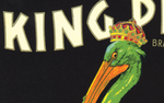 Vintage Produce Label Art - King Pelican