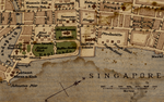 Circa 1895 Singapore Map