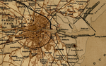 Circa 1900 Dublin Map