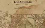 Circa 1900 Los Angeles Map