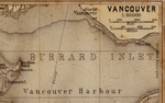 Circa 1900s Vancouver Map