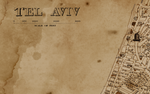 Circa 1949 Tel Aviv Map