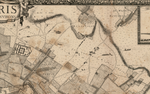 1672 Plan de Paris Four-Panel Map