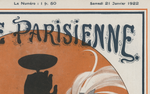 La Vie Parisienne Magazine Cover - Champagne