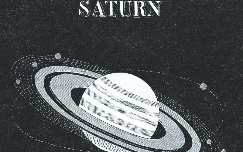 Astronomy 101 Art - Saturn