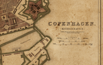 Circa 1837 Copenhagen Map