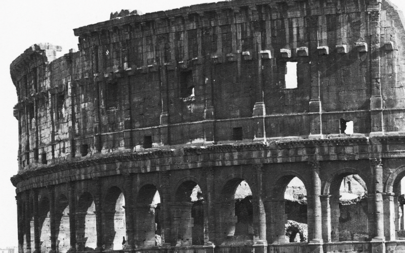 The Colosseum In Rome Photograph