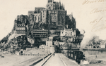 Vintage French Postcard - Le Mont Saint Michel