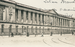 Vintage French Postcard - Louvre