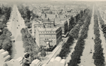 Vintage French Postcard - Panorama L'Arc de Triophe