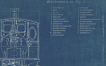 Vintage Train Blueprints - 2
