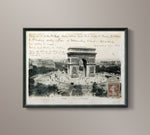 Vintage French Postcard - L'Arc De Triomphe De L'Etolie