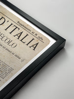 Vintage Italian Newspaper - Firenze