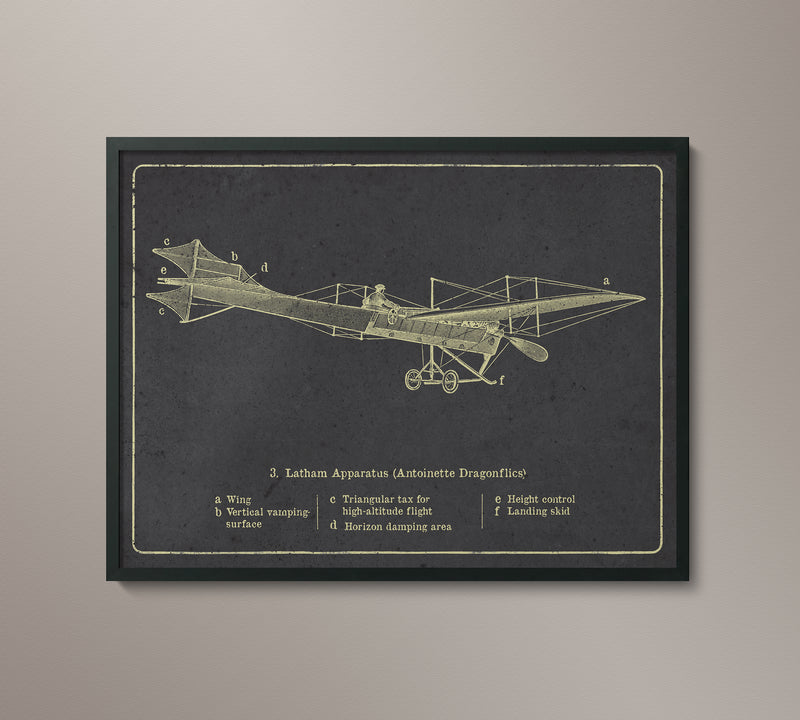 Vintage Airplane Collection - Antoinette