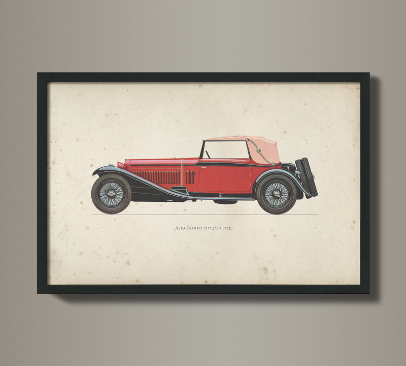 Vintage Automobile Collection - 1930 Alfa Romeo