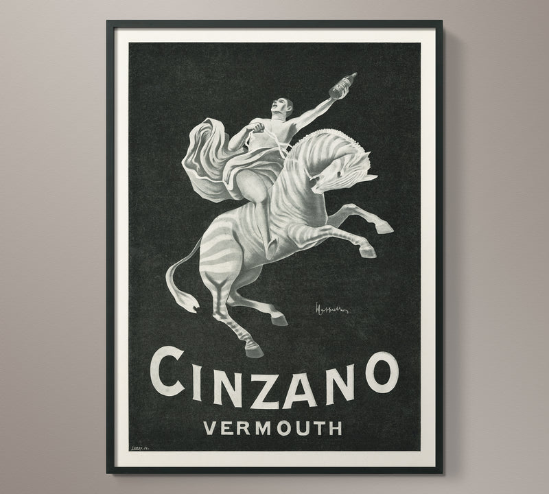 Cinzano Vermouth Ad - Circa 1910