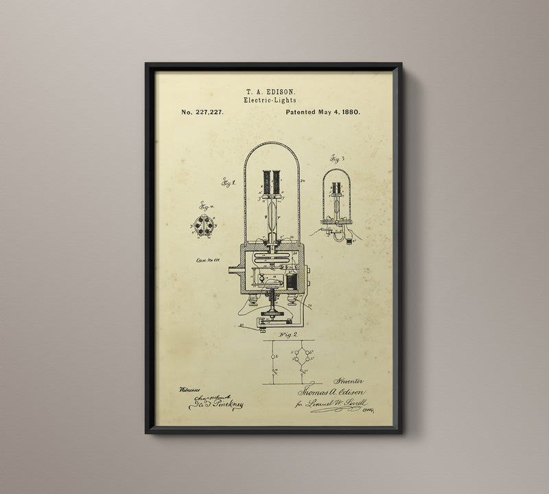 Edison Lightbulb Patent Document - 2
