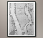 20th C. Nautical Survey Maps - New York