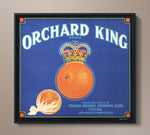 Vintage Produce Label Art - Orchard King