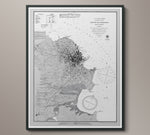 20th C. Nautical Survey Maps - San Francisco