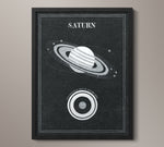 Astronomy 101 Art - Saturn