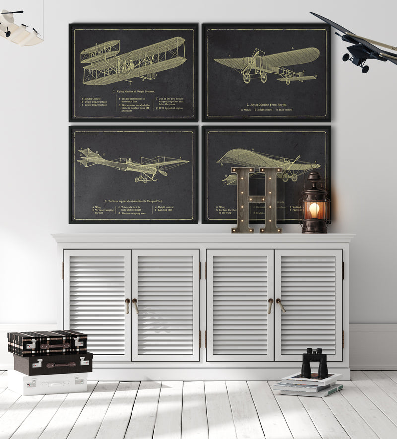 Vintage Airplane Collection - Hans Grade
