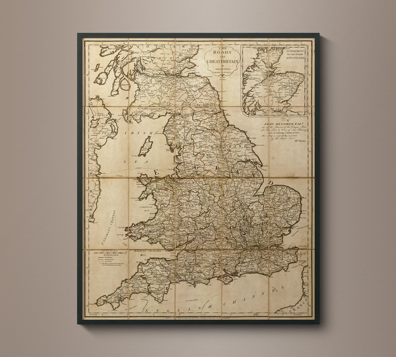 1786 Map of Great Britain