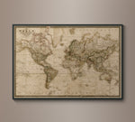 1861 Map of the World