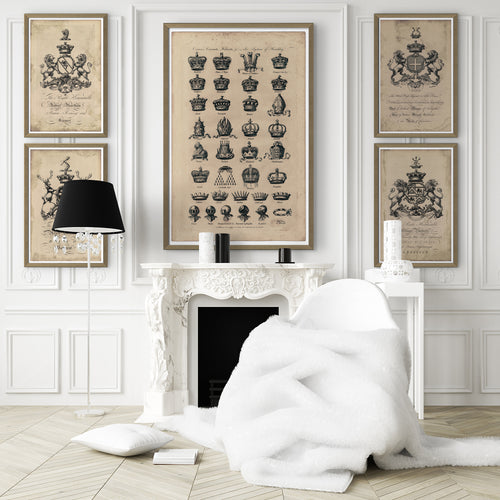18th C. English Armorial Engraving - 6