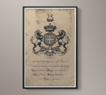 18th C. English Armorial Engraving - 1