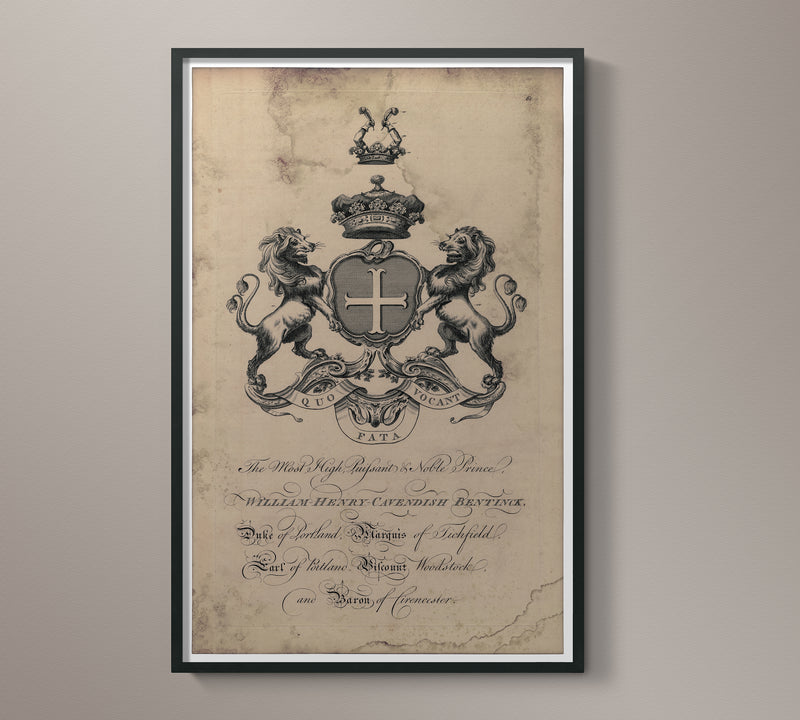 18th C. English Armorial Engraving - 1