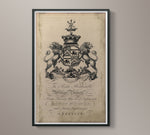 18th C. English Armorial Engraving - 8