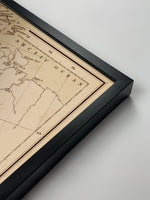 1900 Map of Sweden/Norway