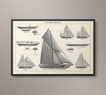 19th C. Sailing Vessels