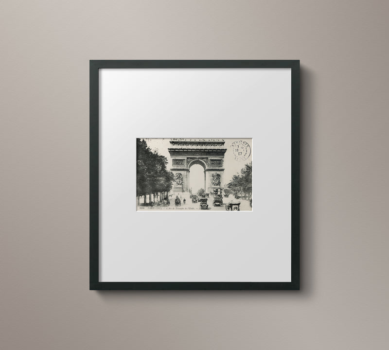 Vintage French Postcard - L'Arc De Triomphe De L'Etolie