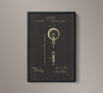 Edison Lightbulb Patent Document - 1