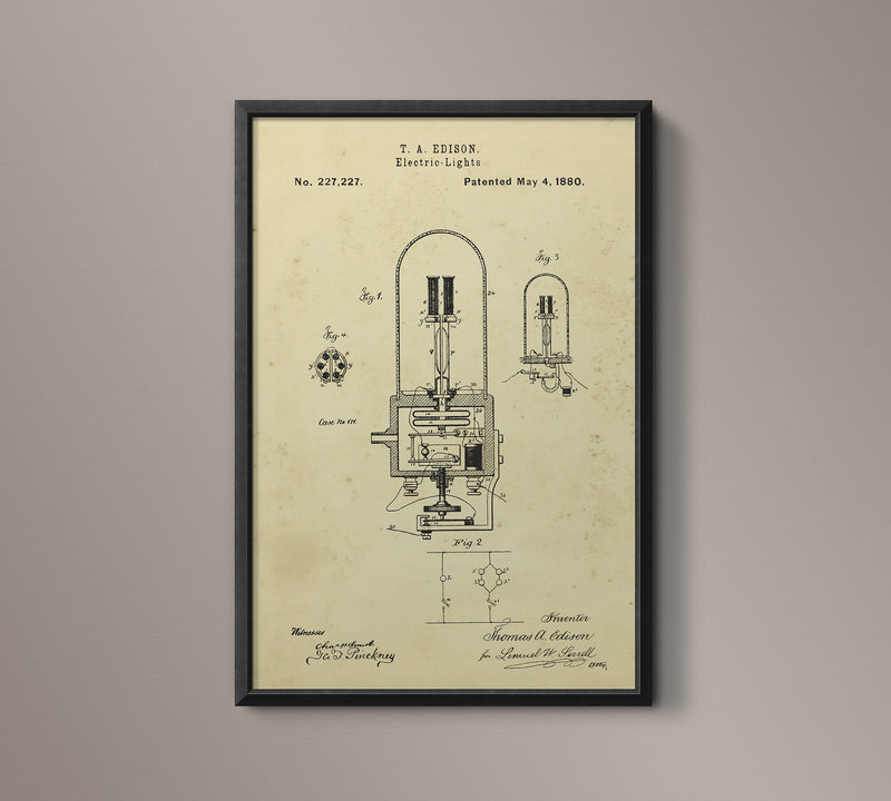 Edison Lightbulb Patent Document - 2
