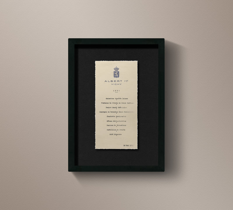 Vintage French Brasserie Menu 4