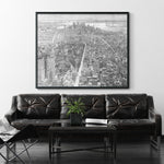 Map of Lower Manhattan - Line Sketch