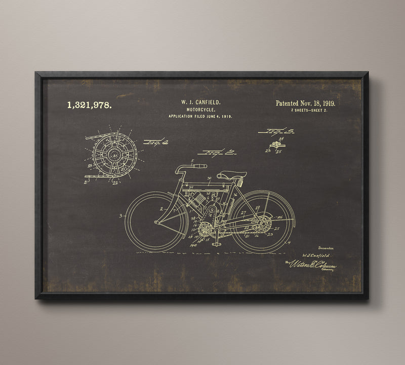 Motorcycle Patent Document - Canfield 2
