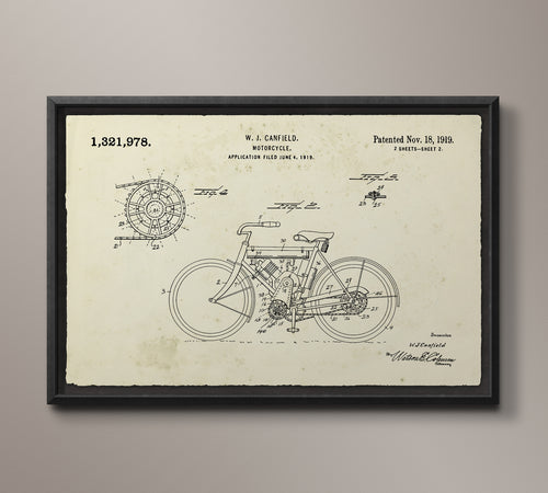 Motorcycle Patent Document - Canfield 2