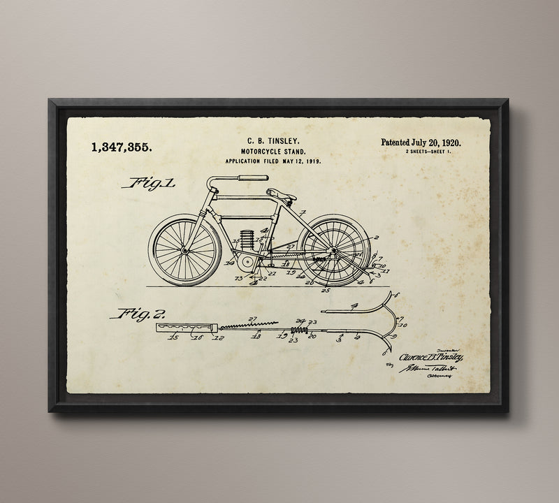 Motorcycle Patent Document - Tinsley