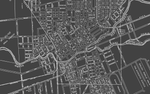 1930s Monochromatic Map of Santa Rosa