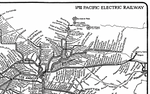 1912 Los Angeles Railway Map