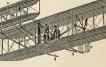 Vintage Airplane Collection - Wright Brothers - Antique Sepia