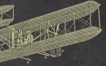 Vintage Airplane Collection - Wright Brothers - Vintage Black